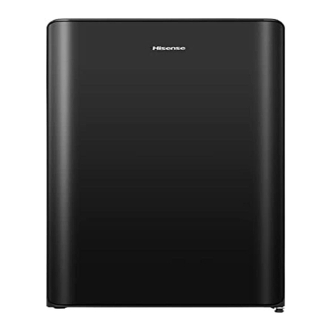 Hisense RR106D4CBF Mounting instructions