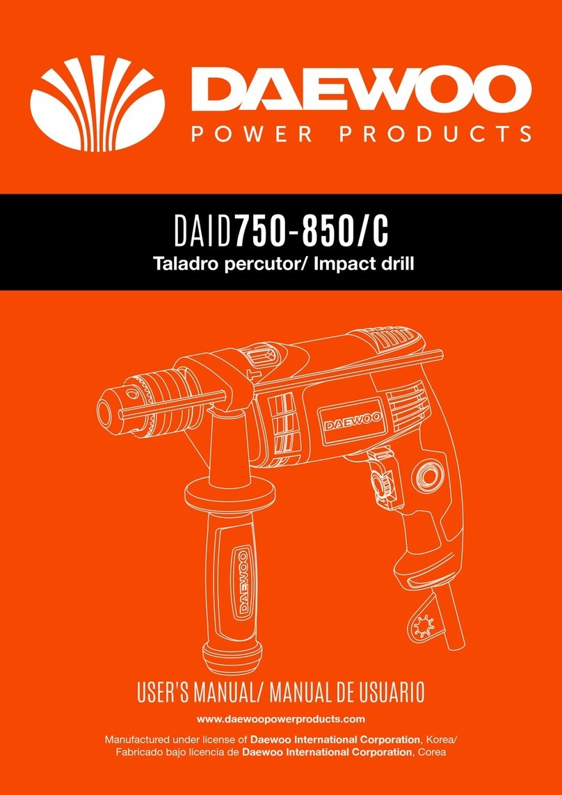 Daewoo DAID750 user manual