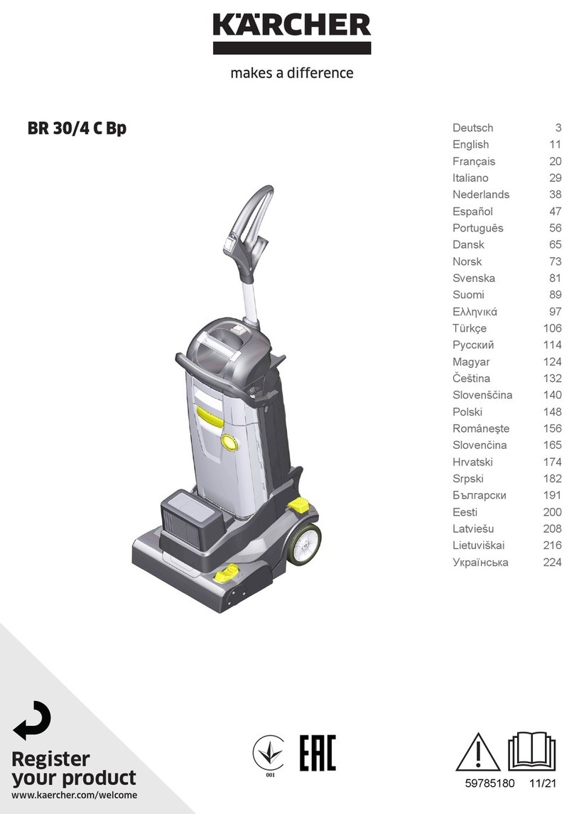 Kärcher BR 30/4 C User manual