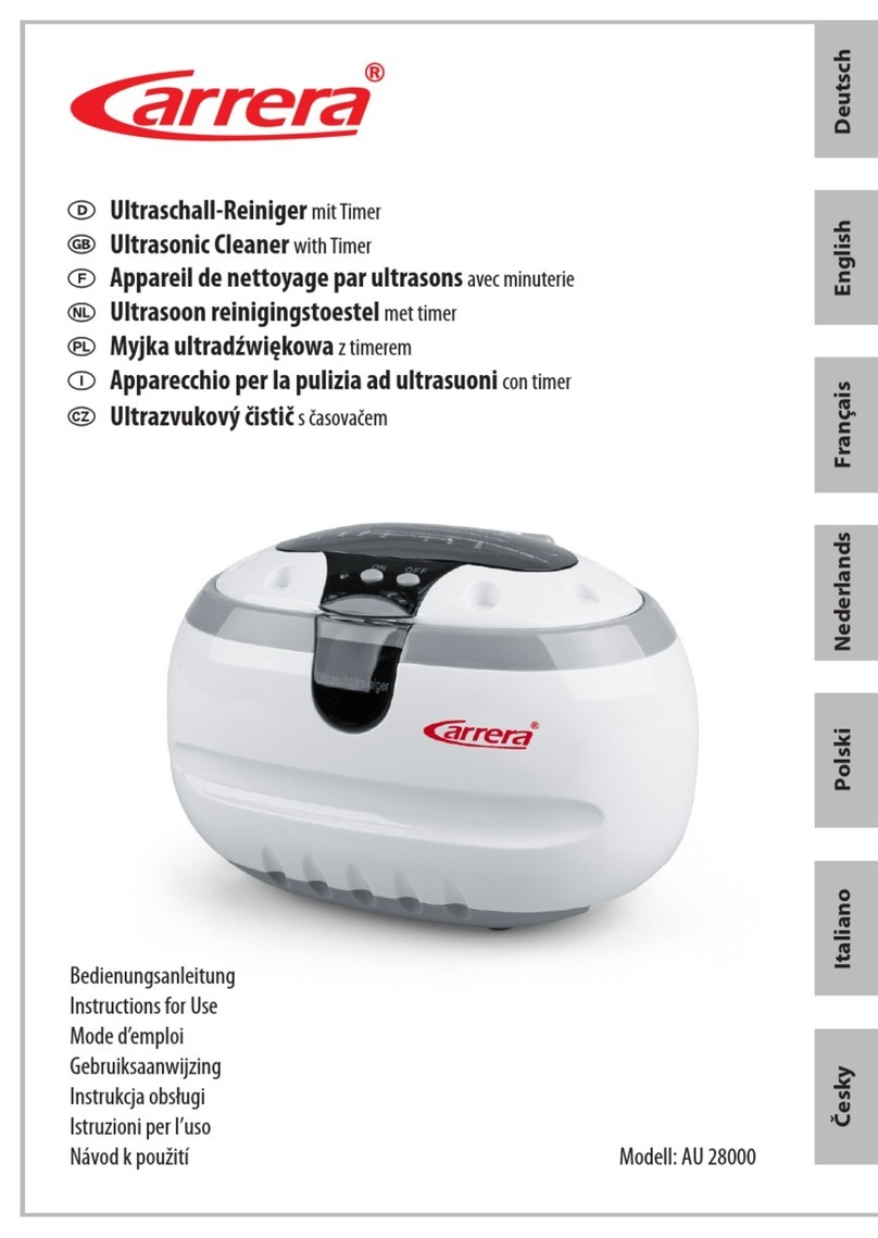 Carrera AU 28000 Instructions for use
