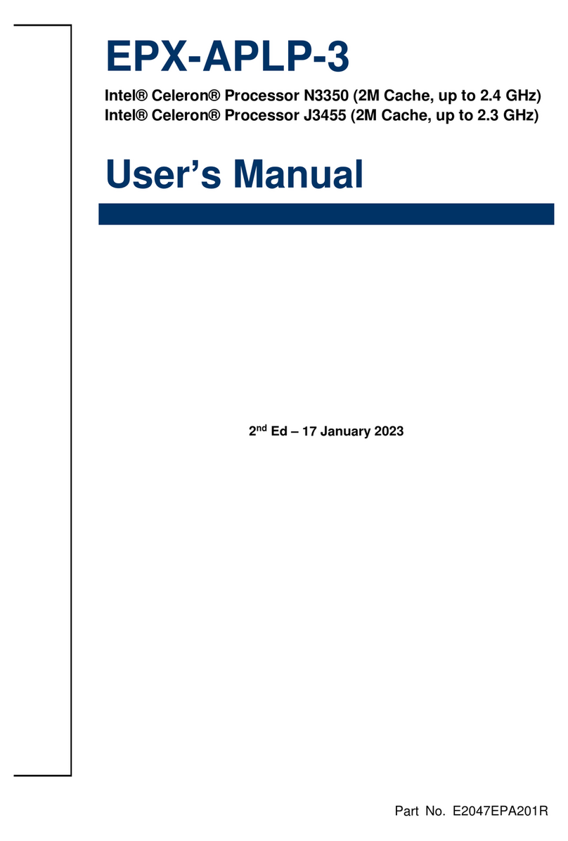Avalue Technology EPX-APLP user manual