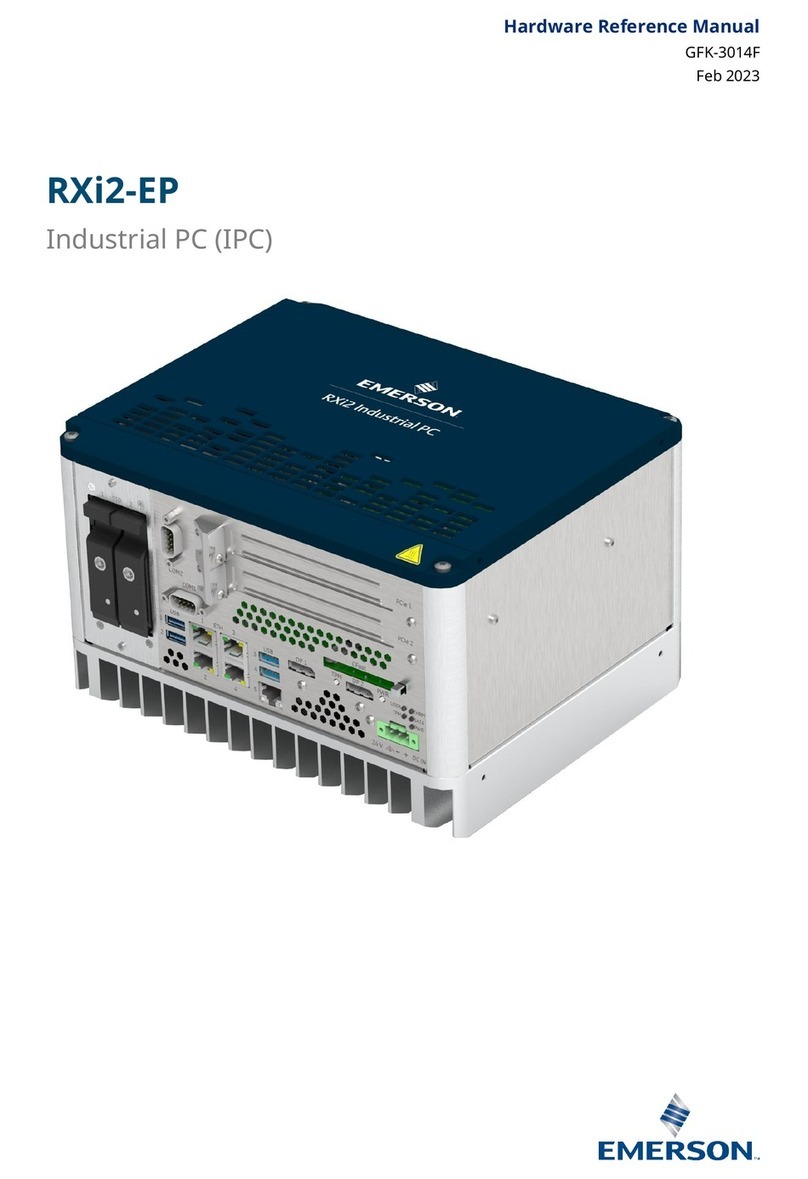 Emerson RXi2-EP Quick user guide
