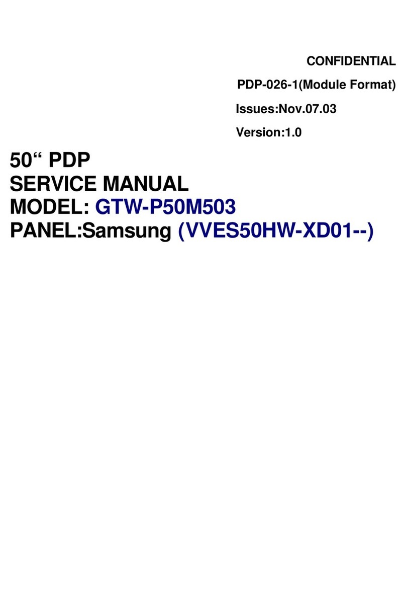 Gateway GTW-P50M503 User manual