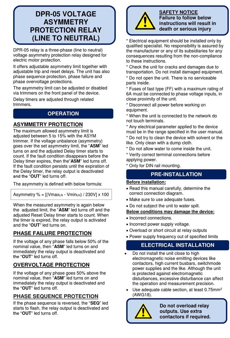 Datakom DPR-05 quick start guide