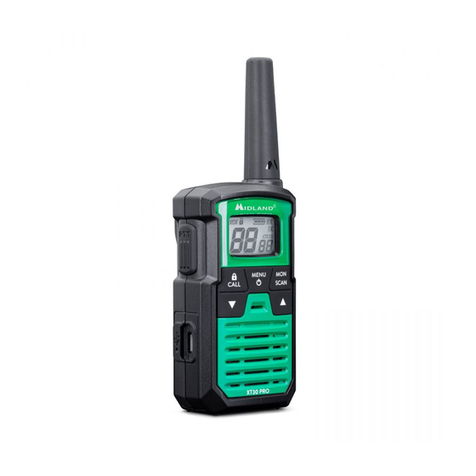 Midland XT30 PRO instruction manual