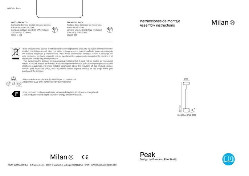 MiLAN Peak Assembly instructions