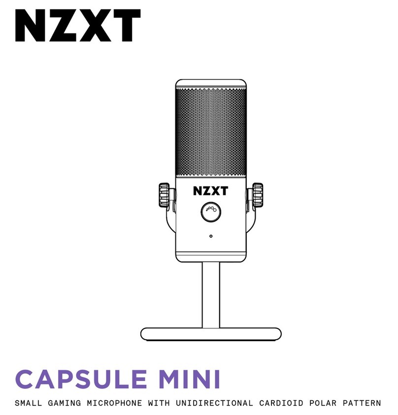 NZXT CAPSULE MINI User manual