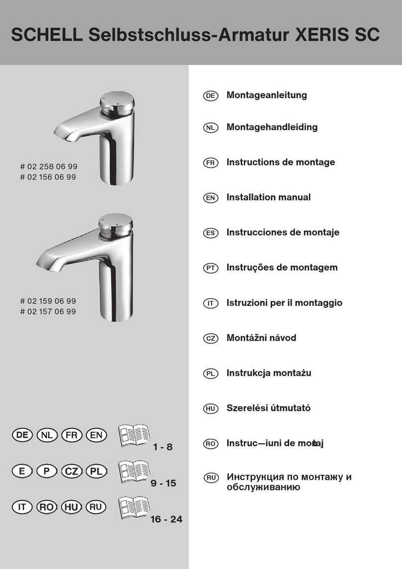 Schell XERIS SC 02 258 06 99 User manual