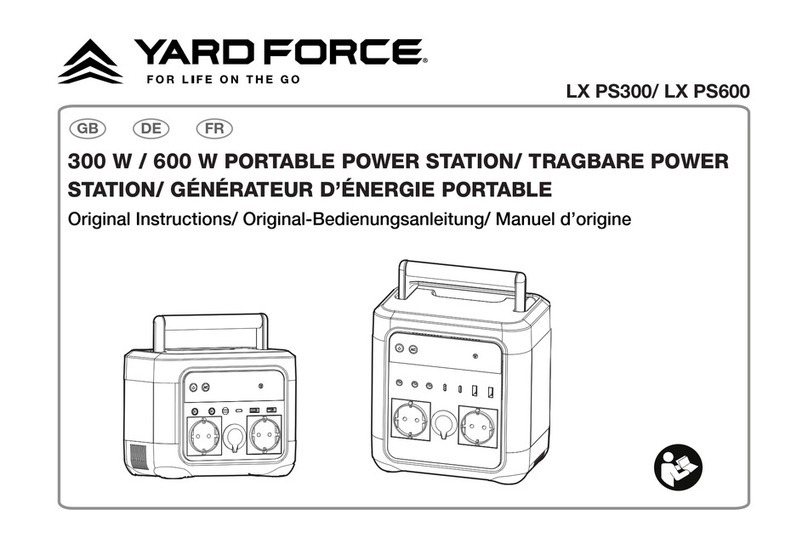 Yard force LX PS300 Original instructions