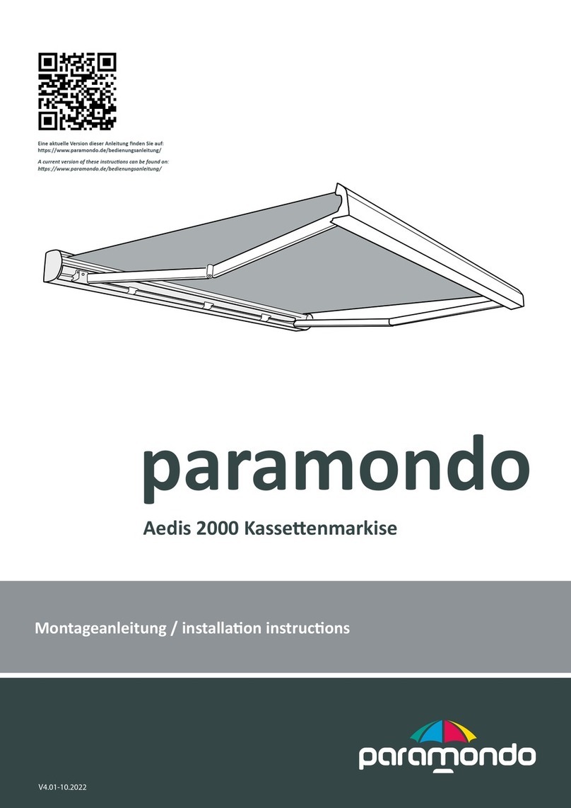 paramondo Aedis 2000 installation instructions