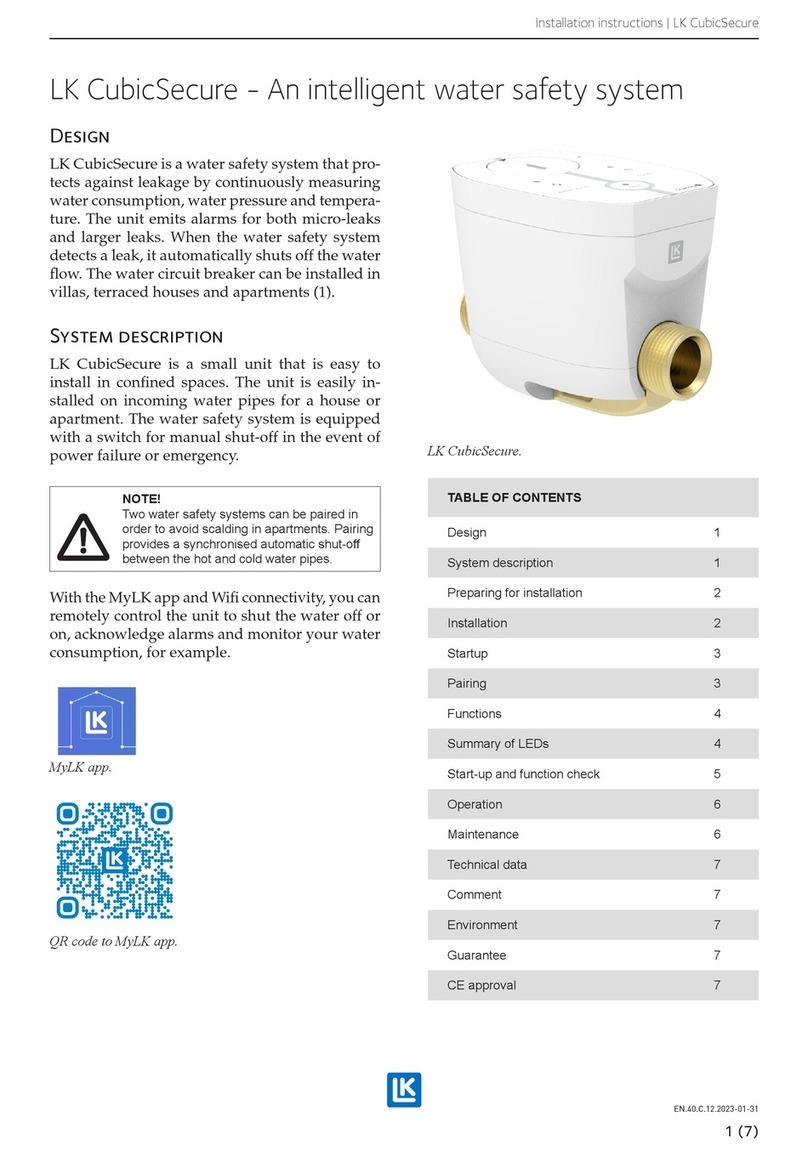 LK CubicSecure User manual