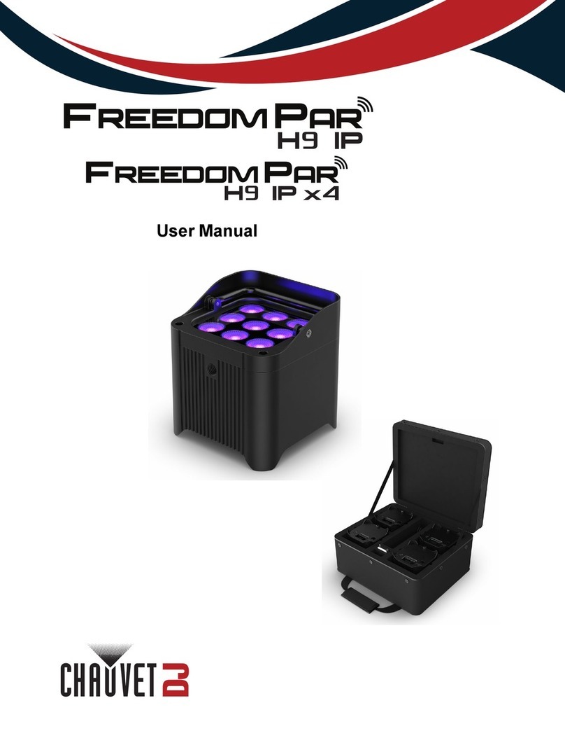 Chauvet DJ Freedom Par H9 IP user manual Chauvet DJ Freedom Par H9 IP user manual