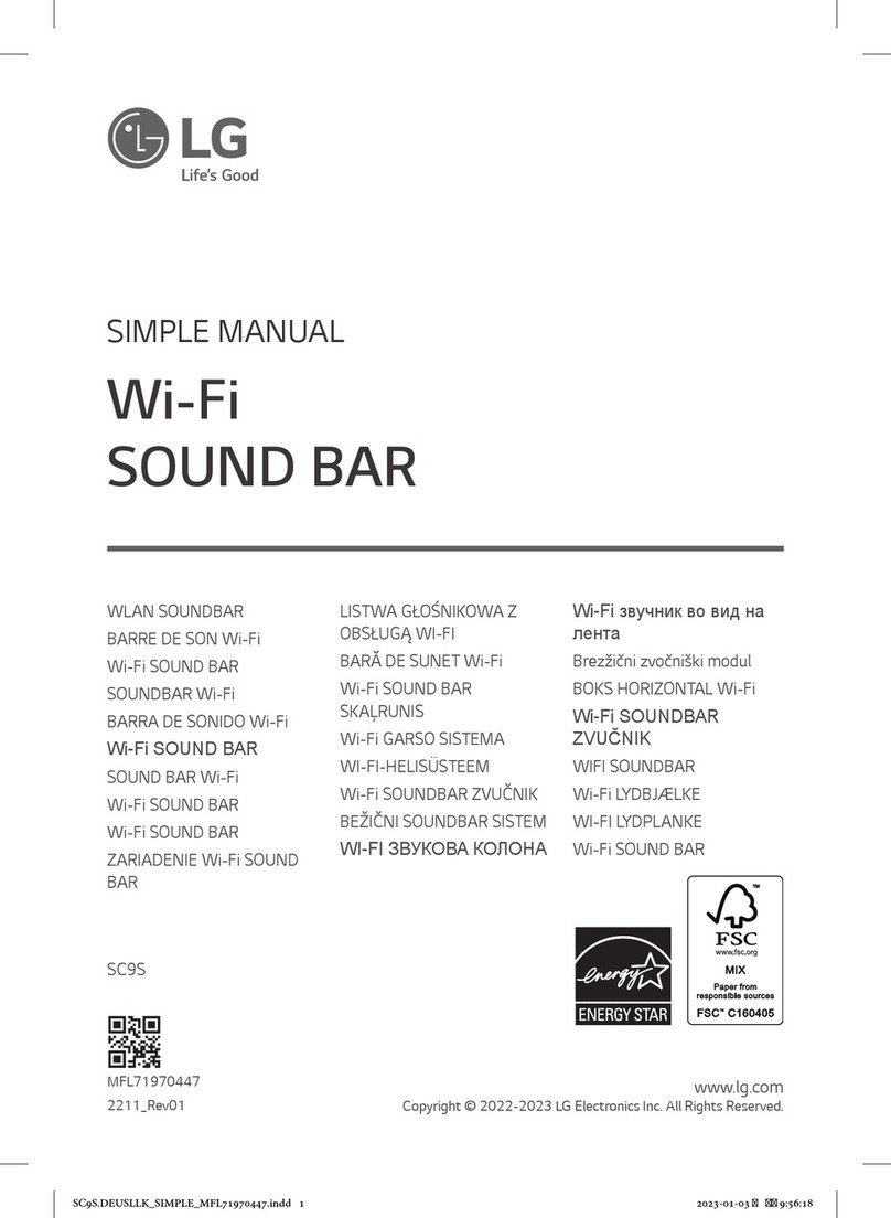 LG SC9S Simple manual
