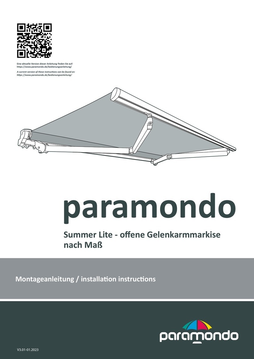 paramondo Summer Lite installation instructions