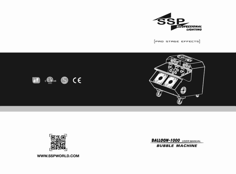 SSP BALLOON-1000 user manual