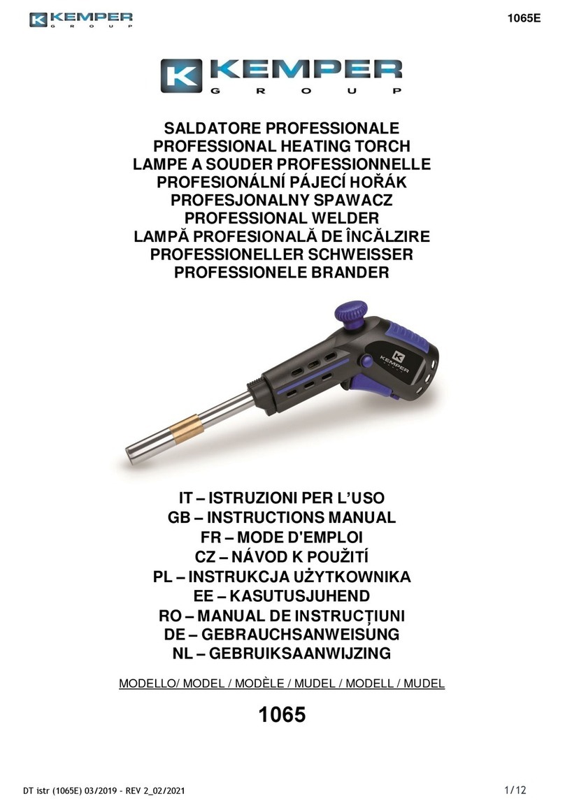 Kemper 1065 User manual