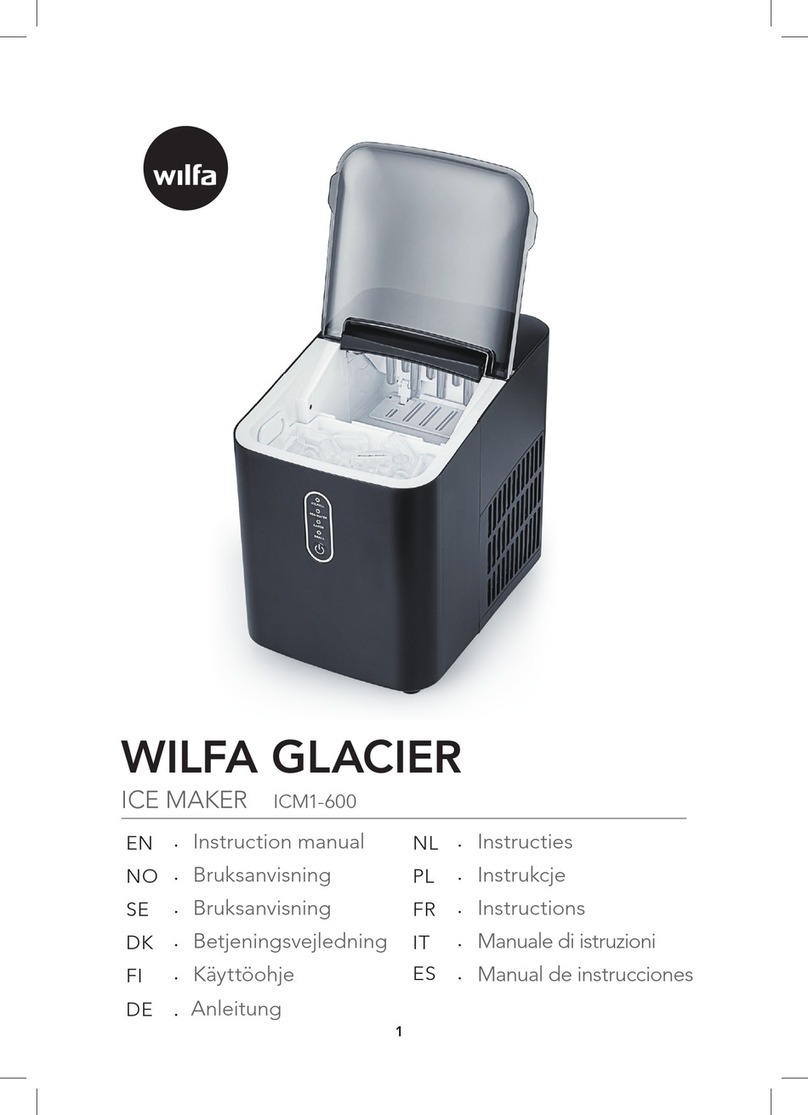 Wilfa GLACIER instruction manual