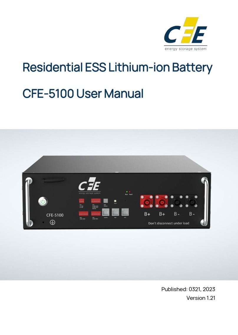 CFE CFE-5100 User manual
