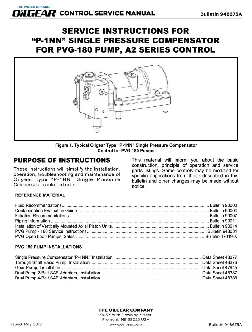 OilGear A2 Series Service manual