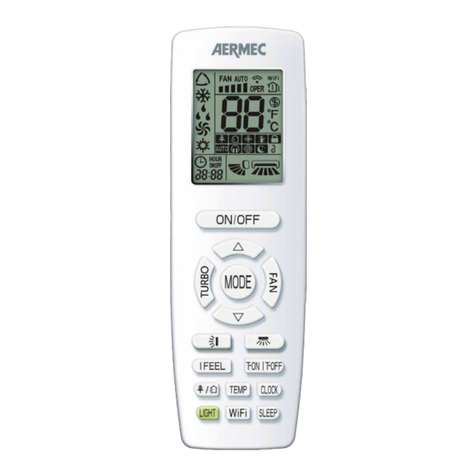 AERMEC WLRC50 user manual