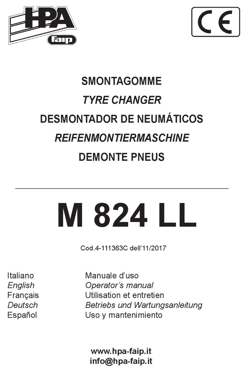 HPA-Faip M 824 LL Operator's manual HPA-Faip M 824 LL Operator's manual