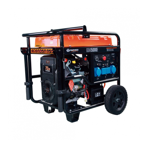 Daewoo GDA15000E User manual