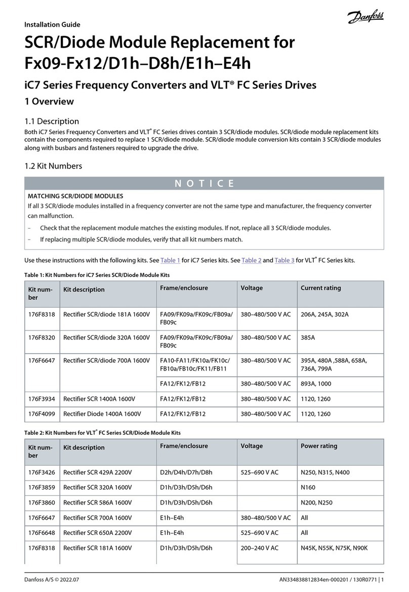 Danfoss iC7 Series installation guide