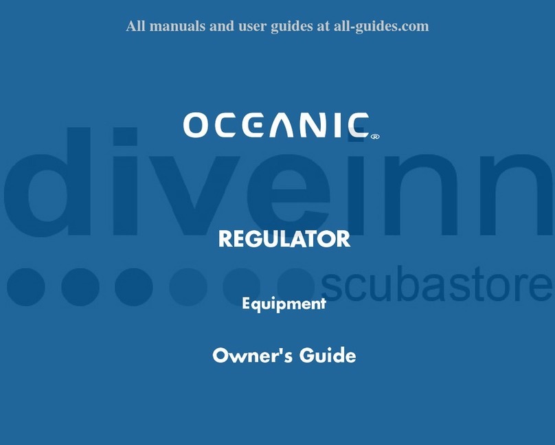 Oceanic Alpha 8 Octopus User manual