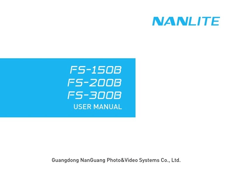 NANLITE FS-150B User manual