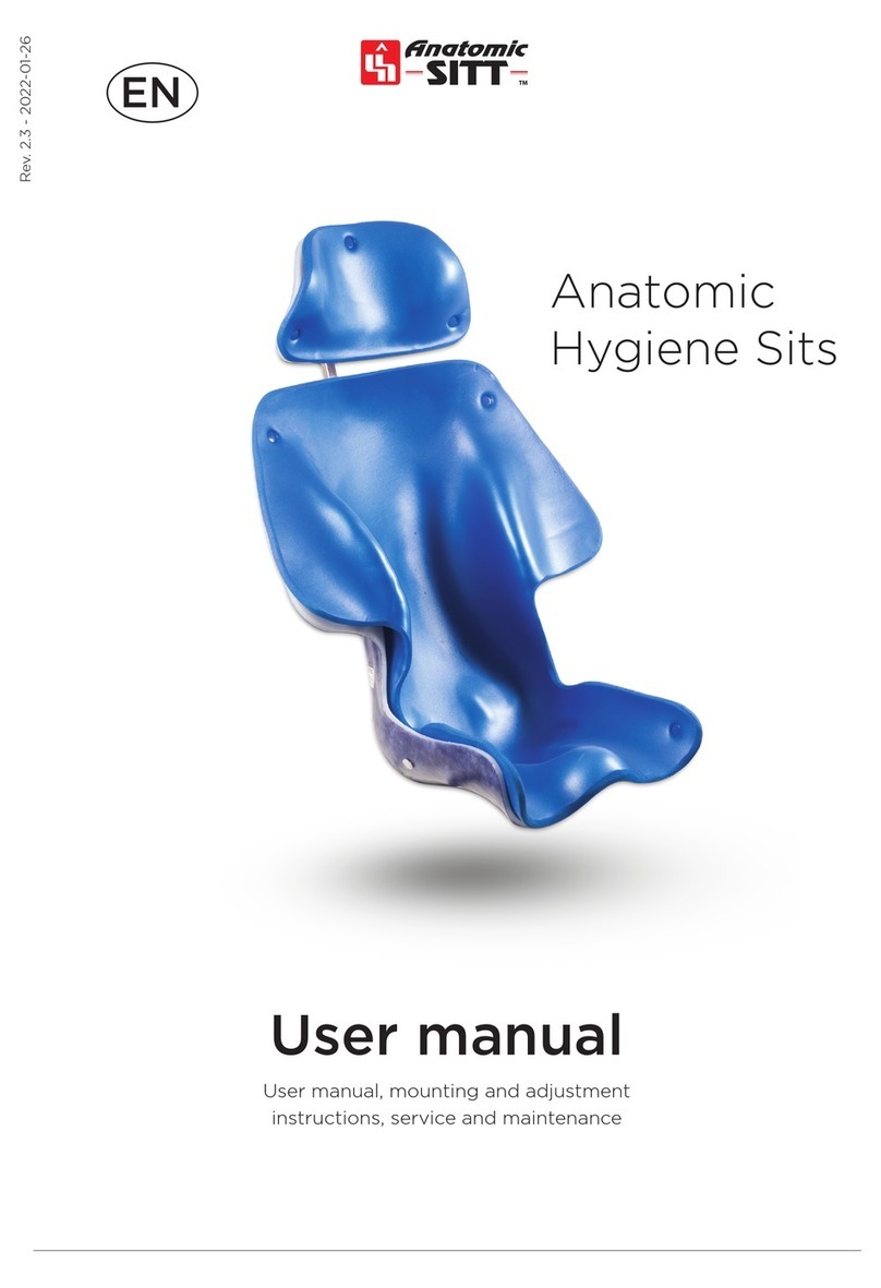 Anatomic SITT Anatomic Hygiene Sit user manual
