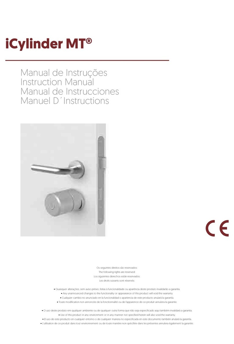 Itec iCylinder MT instruction manual