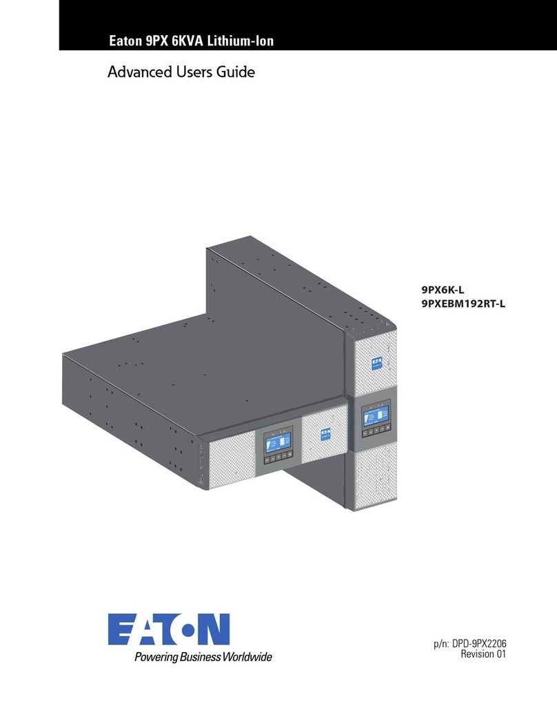 Eaton 9PX6K-L Assembly instructions