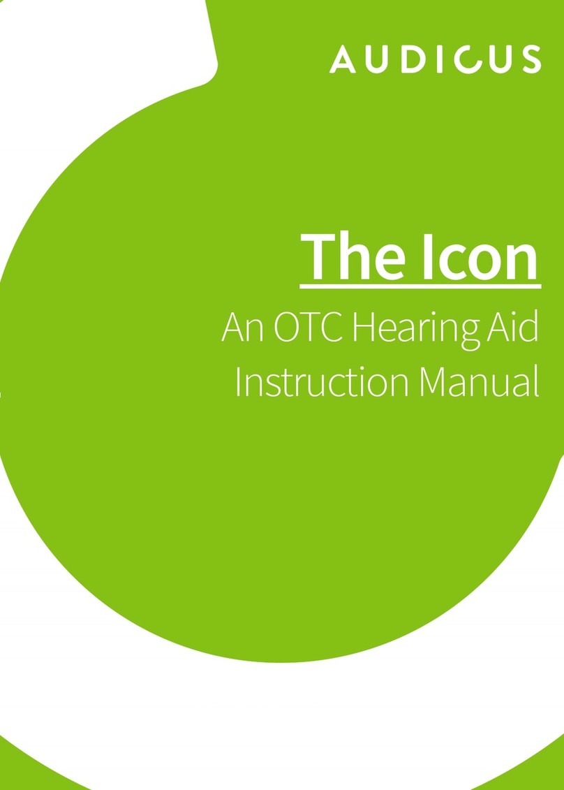 Audicus The Icon instruction manual