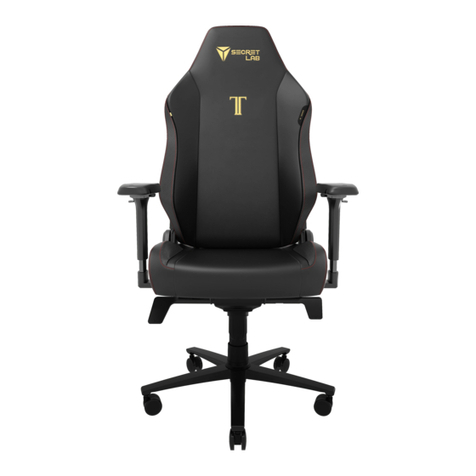 Secret Lab SECRETLAB TITAN EVO 2022 Series User manual