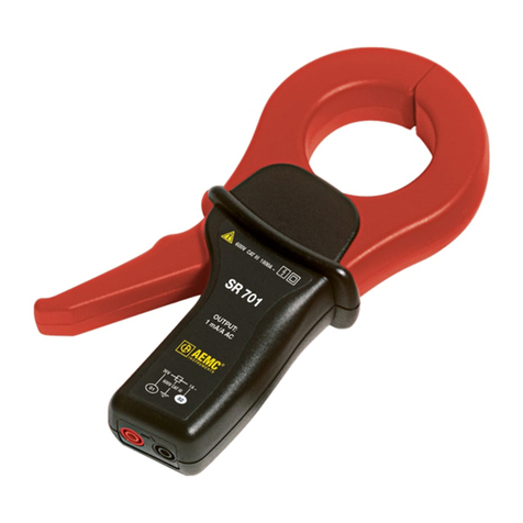 AEMC instruments SR701 User manual