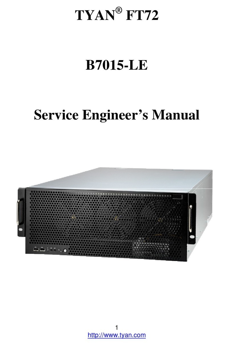 TYAN FT72-B7015-LE Quick start guide