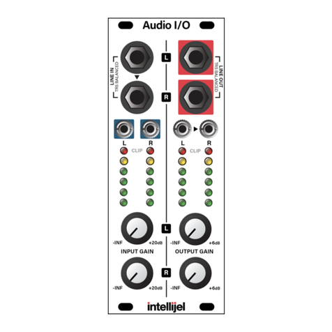 Intellijel Audio I/O v3 2023 User manual