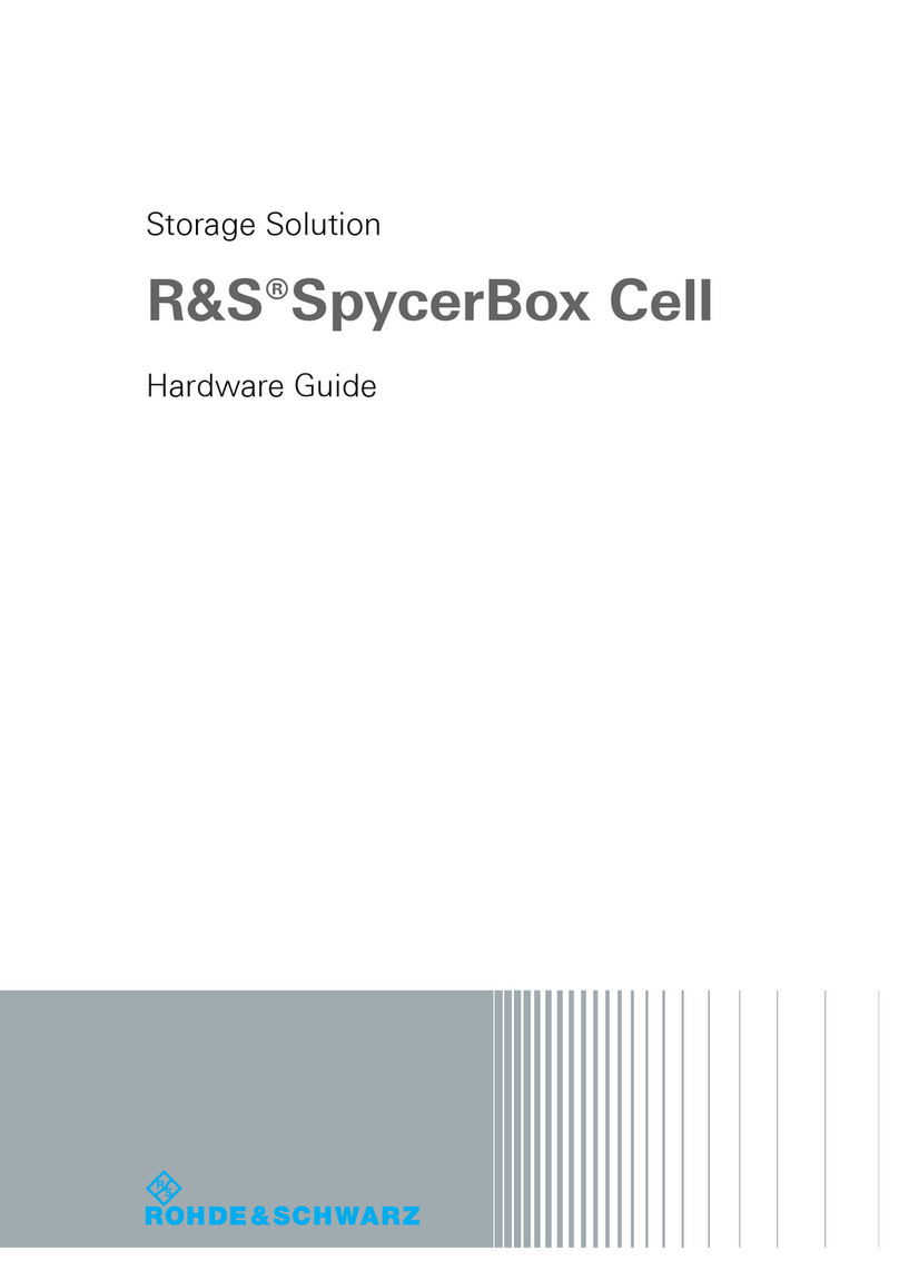 R&S SpycerBox Cell Hardware guide