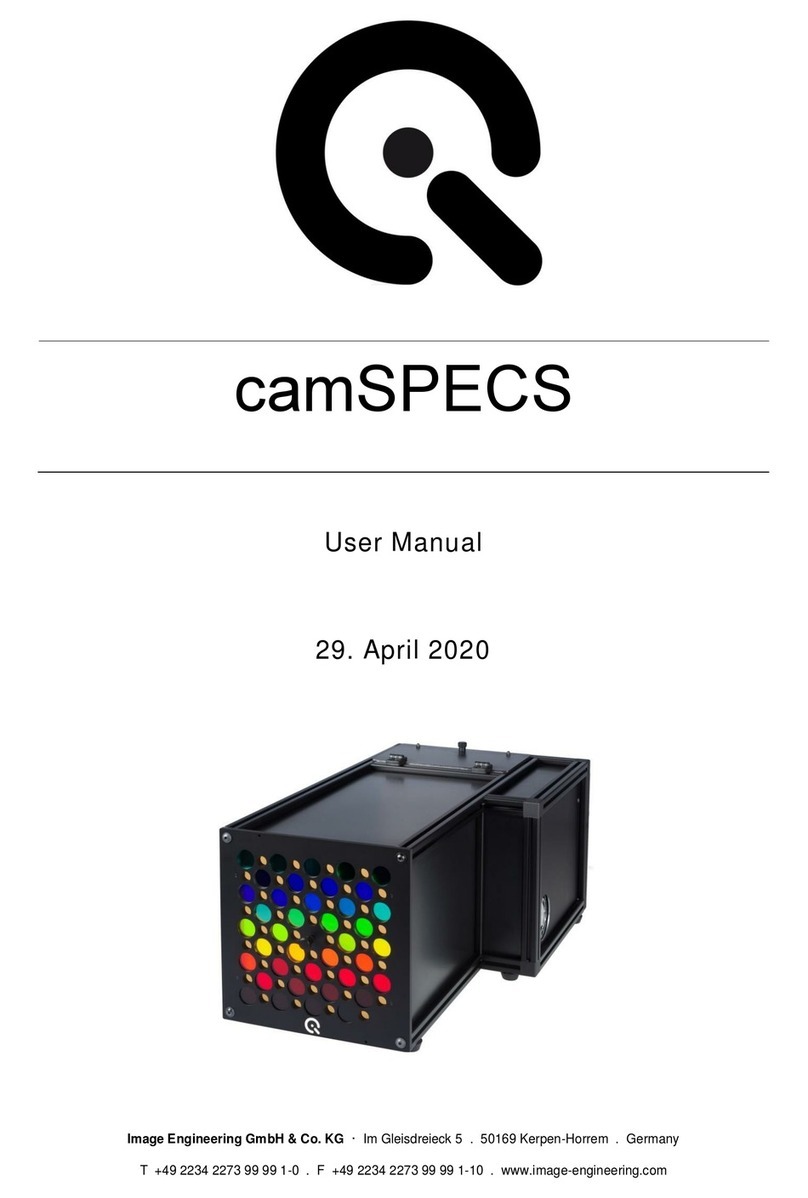 Image Engineering camSPECS User manual