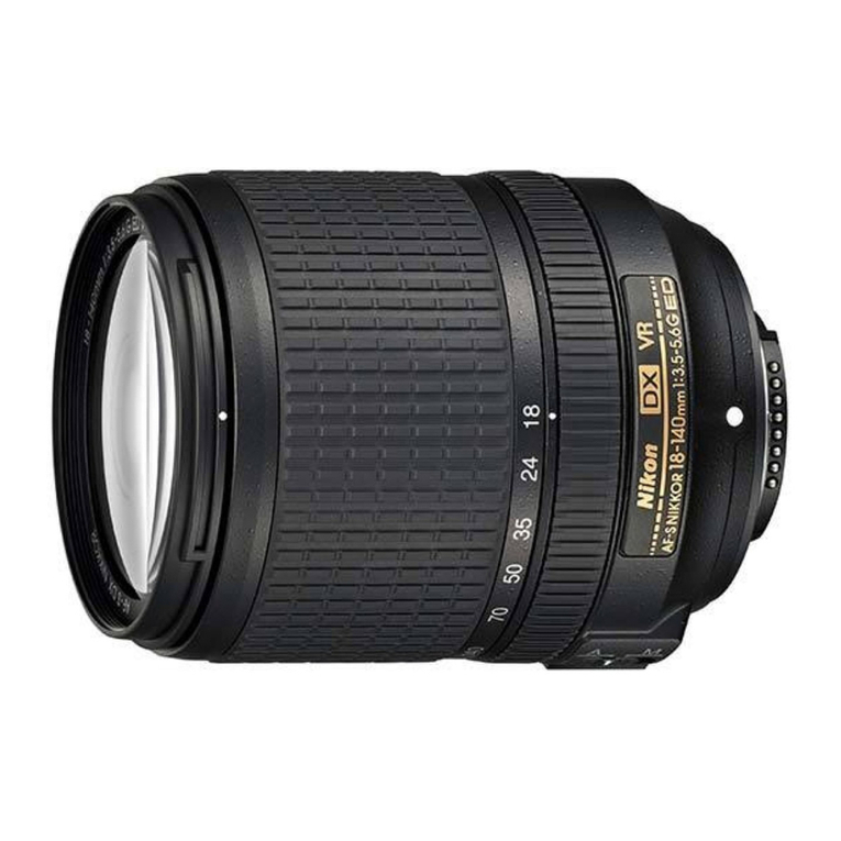 Nikon AF-S DX NIKKOR 18-140mm f/3.5-5.6G ED VR user manual