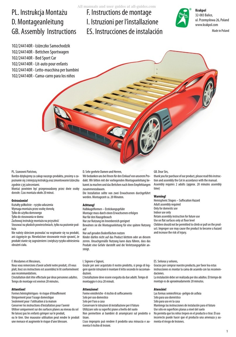 krakpol 102/244140R Assembly instructions