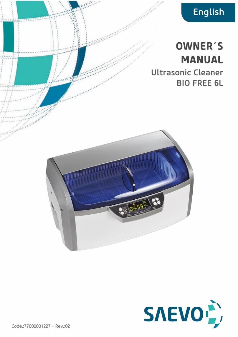 SAEVO BIO FREE 6L owner's manual