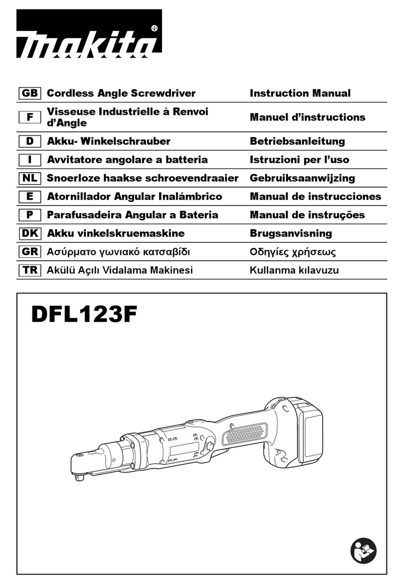 Makita DFL123F instruction manual Makita DFL123F instruction manual