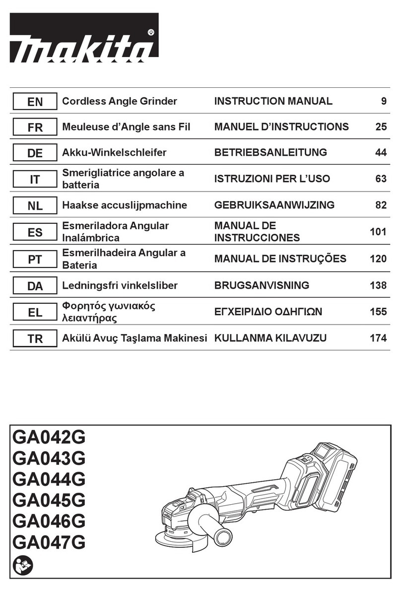 Makita GA042G User manual