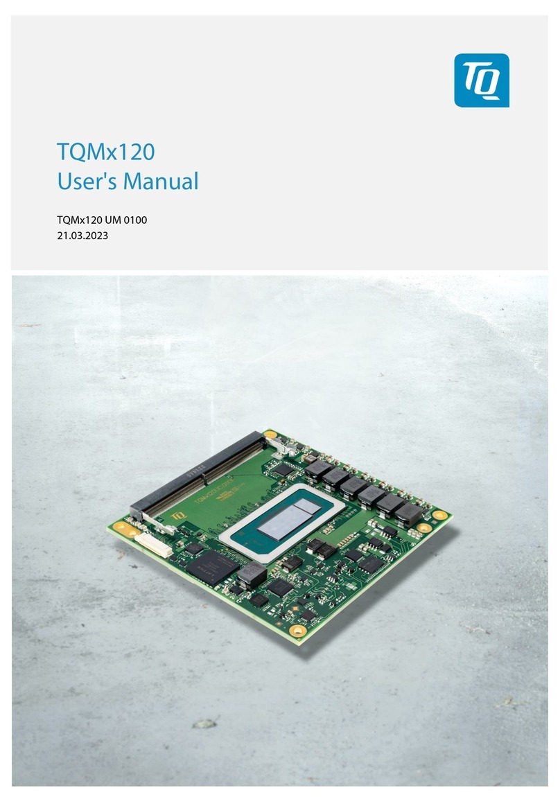 TQ TQMx120 User manual