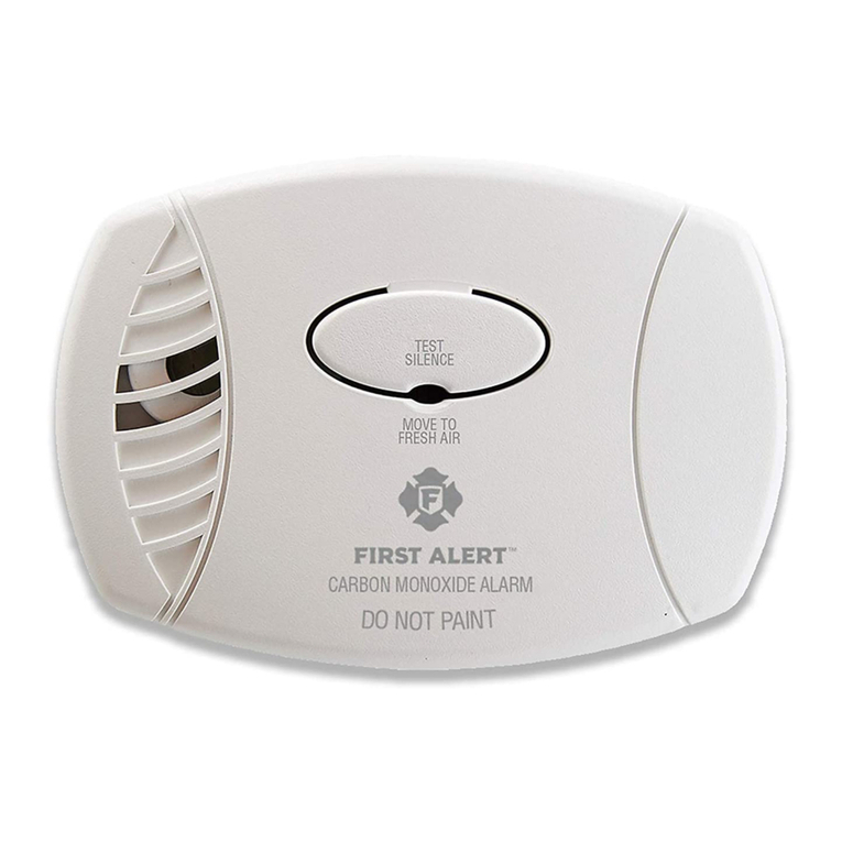 First Alert CO600A user manual