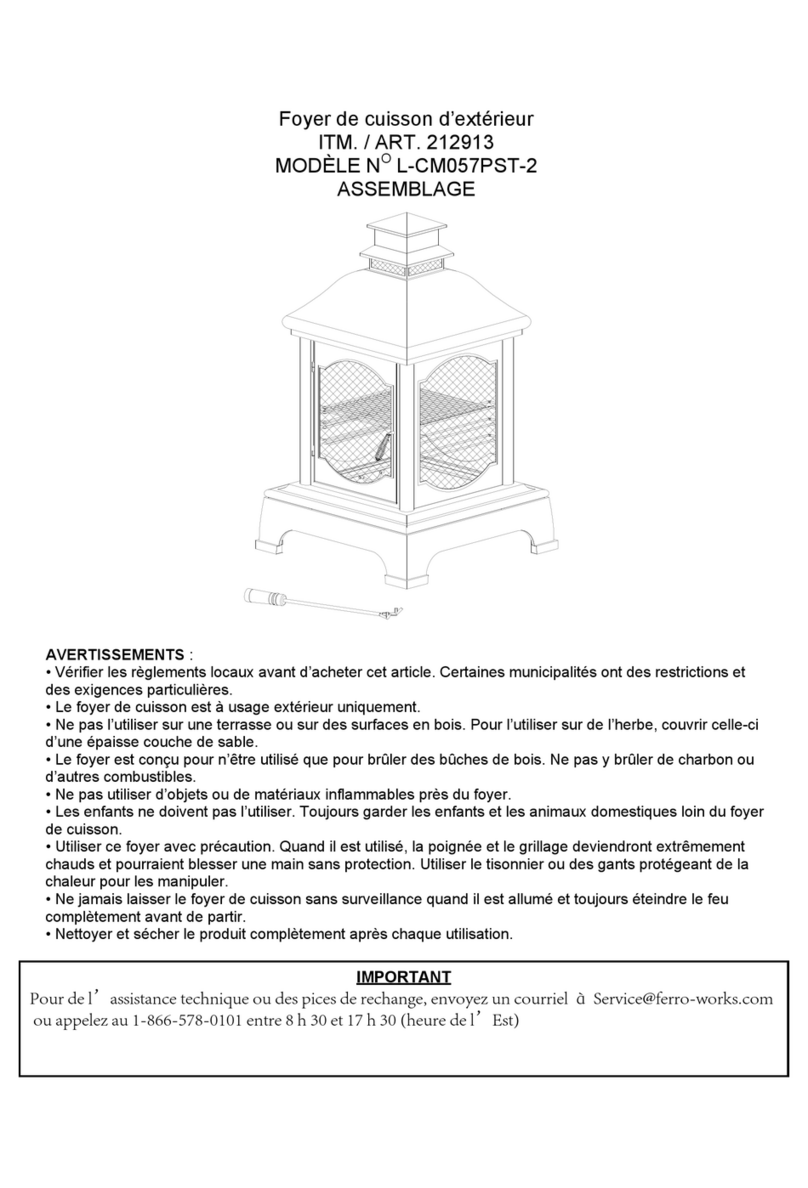 Sunjoy L-CM057PST-2 User manual Sunjoy L-CM057PST-2 User manual