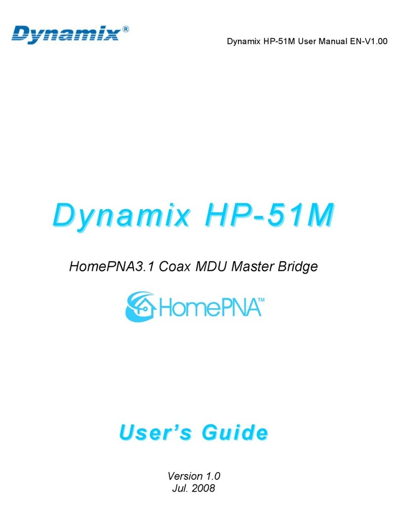 Dynamix HP Dynamix HP-51M user guide