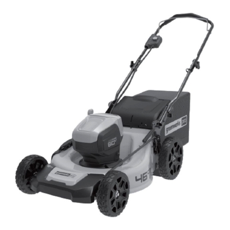 GreenWorks Pro 60V Pro Series Operator's manual