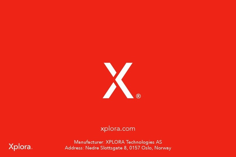 XPLORA X5 Play Instruction manual